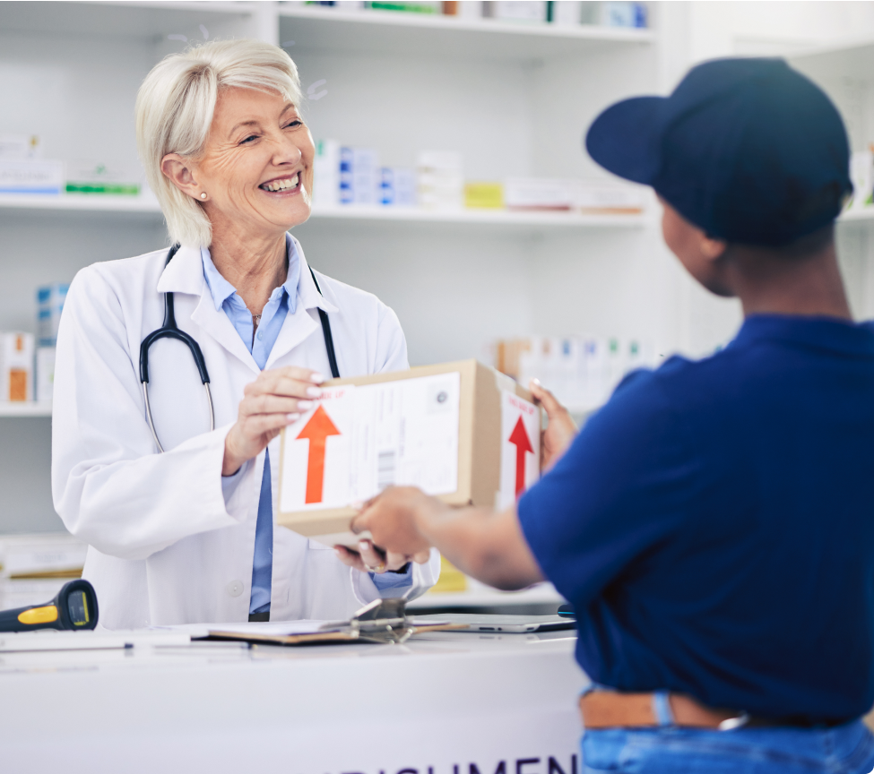 healthcare courier