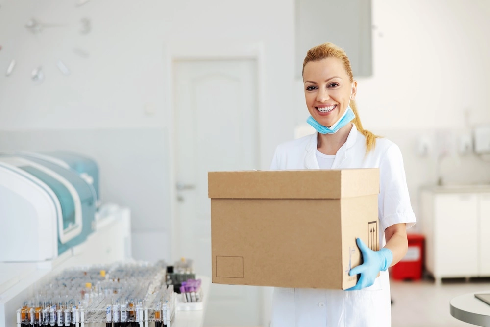 hospital lab delivery