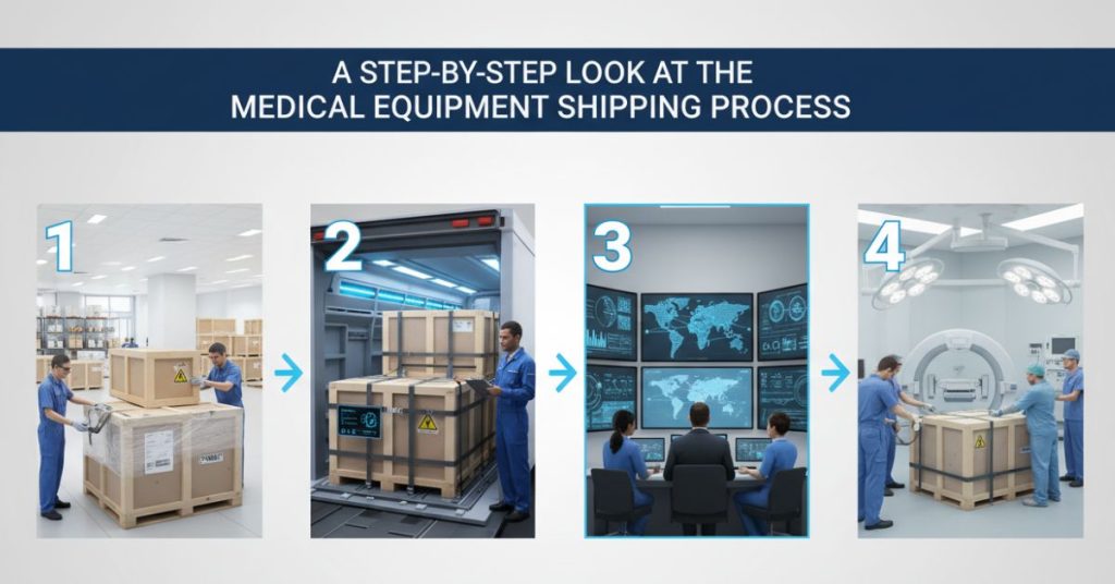 Medical Equipment Shipping Process