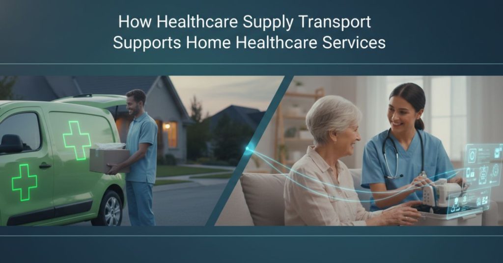 Healthcare Supply Transport Supports Home Healthcare Services