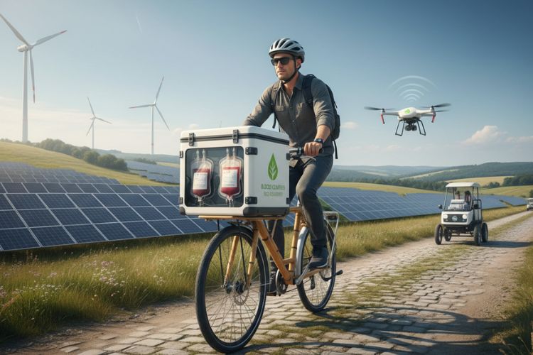 Sustainable Blood Transport Systems