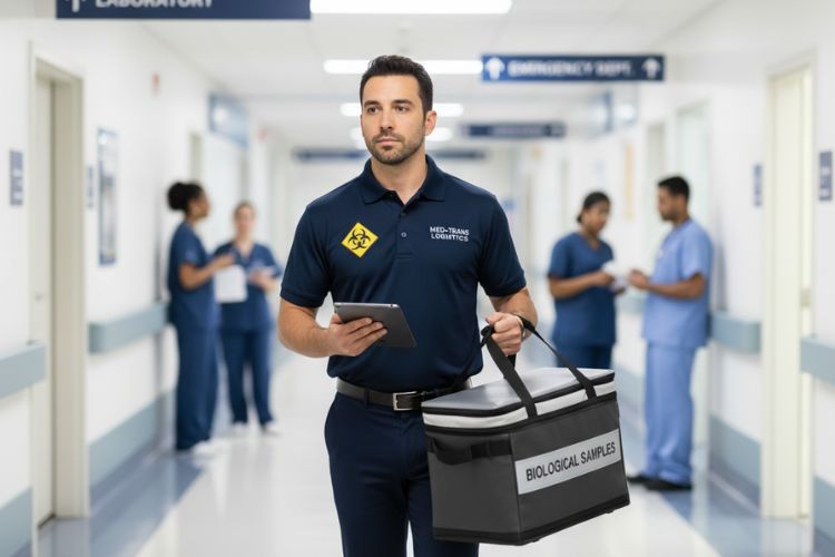 Role of Professional Clinical Lab Couriers in Modern Healthcare Logistics