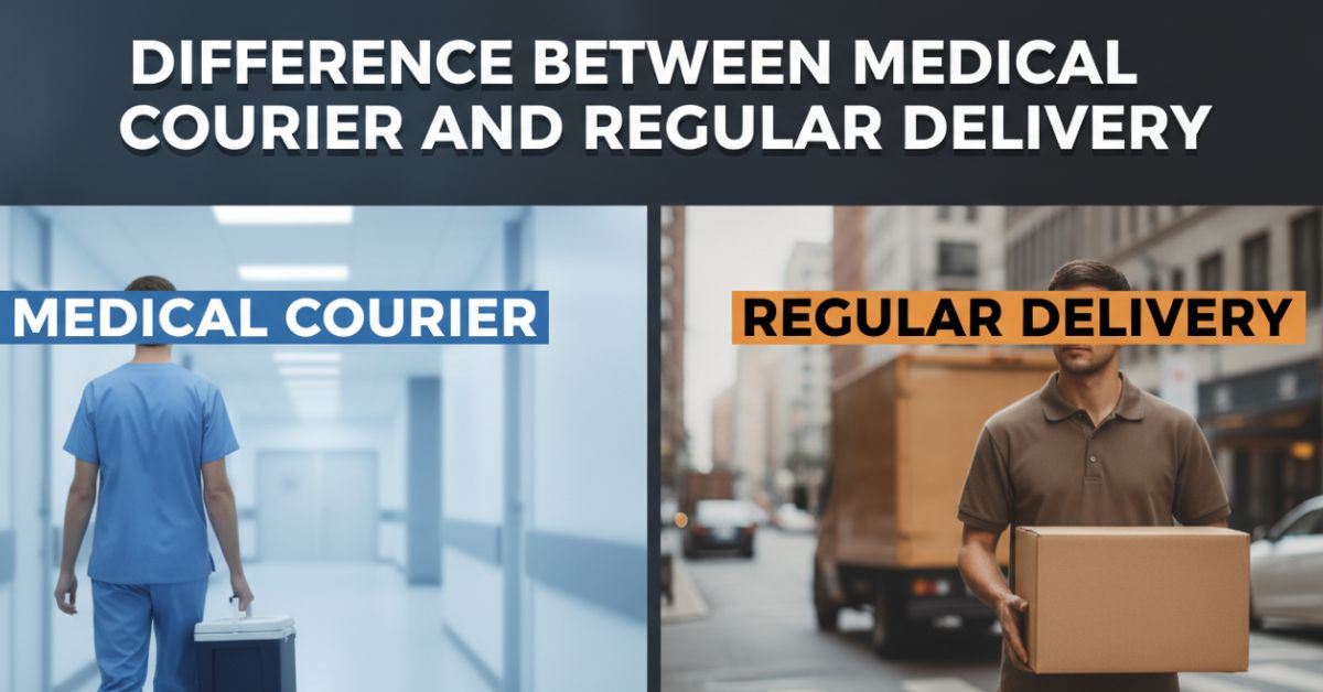 Difference Between Medical Courier and Regular Delivery